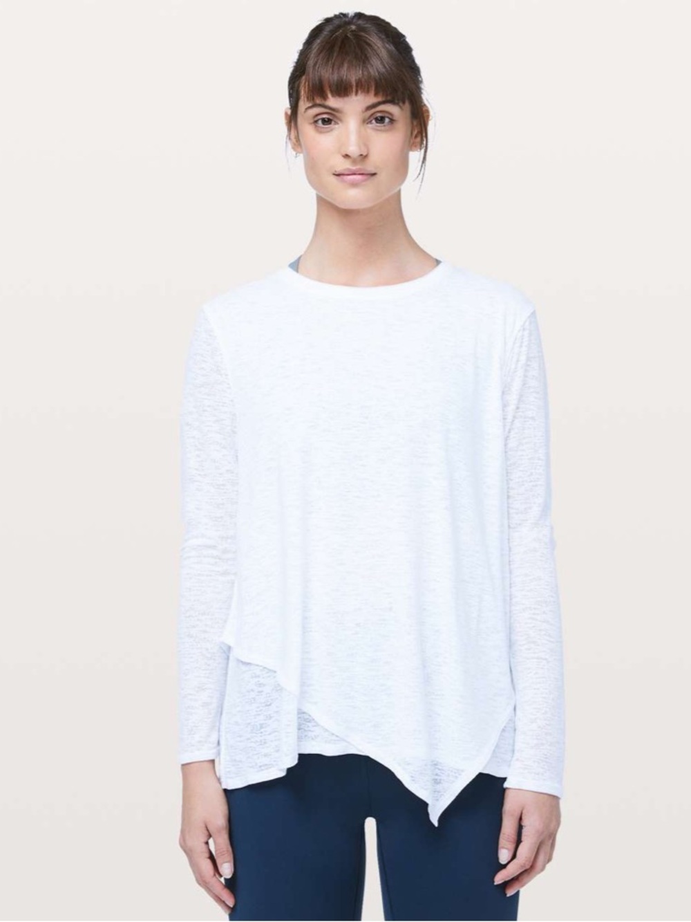 Lululemon Sweetest Day Long Sleeve *Burnout
White